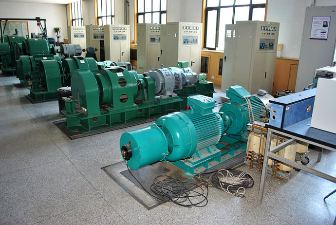 工业园区某热电厂使用我厂的YKK高压电机提供动力